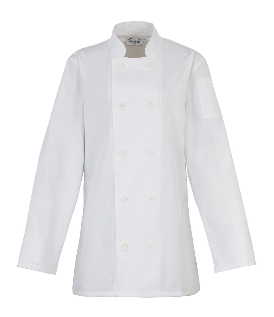 Female Chef Jacket. Long Sleeve